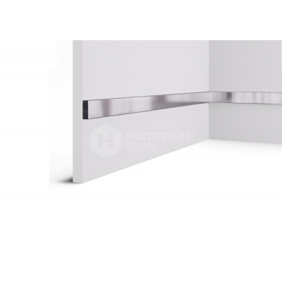 Настенная рейка Cosca Decor RX010-050 Хром, 2000*30*10 мм