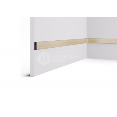 Настенная рейка Cosca Decor RX010-053 Золото матовое, 2000*30*10 мм