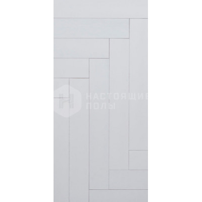 Паркет елочка Green Forest Сканди Дуб Оммаж Премиум, 600/500*90*16 мм