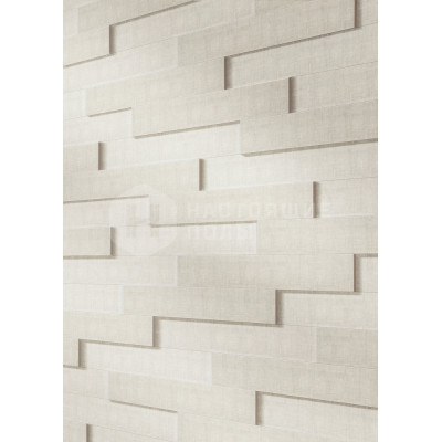 Потолочно-стеновые панели ламинированные с 3d эффектом Meister SP 150 4076 Арива светло-серый, 840*150*15 мм