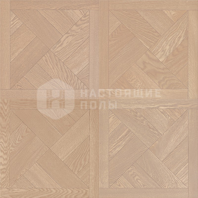 Модульный паркет Coswick Натуральная палитра 1160-1831-10 Дуб Титановый буфф Фонтенбло Селект энд Бэттер шелковое масло ультраматовое, 635*635*19.05 мм