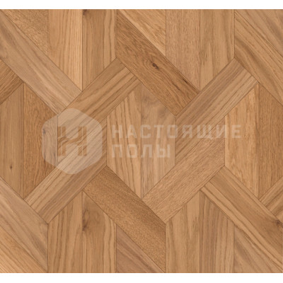 Модульный паркет Coswick Натуральная палитра 1187-1809-10 Дуб Сиена Кофейное зерно Селект энд Бэттер шелковое масло ультраматовое, 433.8*127*15 мм