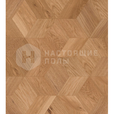 Мозаичный паркет Coswick Ромб Натуральная палитра 1197-1809-10 Дуб Сиена Селект энд Бэттер шелковое масло, 220*190*15 мм