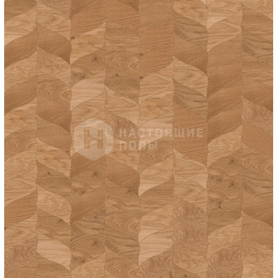 Паркет Елочка Coswick Натуральная палитра 1198-1809-10 Дуб Сиена Чайный лист Селект энд Бэттер шелковое масло, 350*190*15 мм