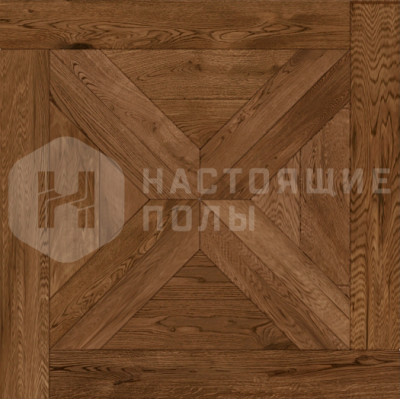 Модульный паркет Coswick Натуральная палитра 1157-1281-10 Дуб Кедр Хелмсли Селект энд Бэттер шелковое масло, 635*635*19.05 мм