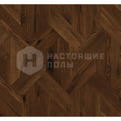 Модульный паркет Coswick Натуральная палитра 1150-1820-10 Дуб Женева Кофейное зерно Селект энд Бэттер шелковое масло, 433.8*127*19,05 мм