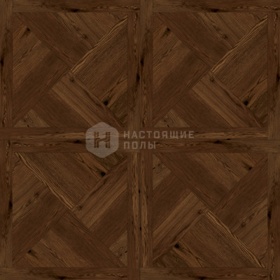 Модульный паркет Coswick Натуральная палитра 1160-1820-10 Дуб Женева Фонтенбло Селект энд Бэттер шелковое масло, 635*635*19.05 мм