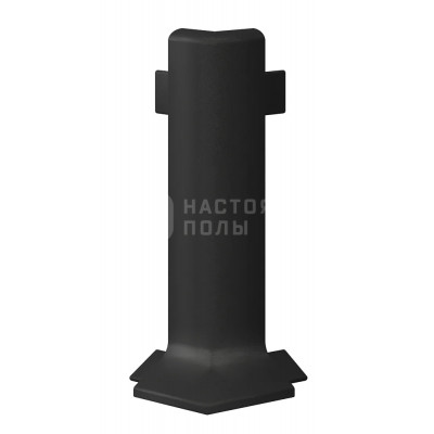Laconistiq Наружный угол 125-21-80 Adhesive 80 черный матовый