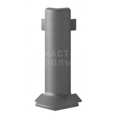 Наружный угол 125-13-80 Adhesive 80 серебро анодированное