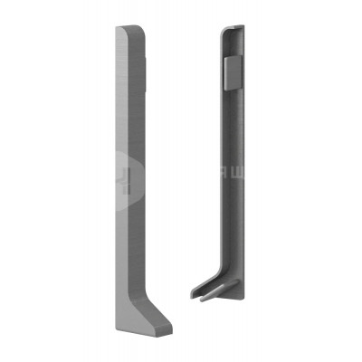 Laconistiq Заглушки Adhesive 60 114-13-60 серебро анодированное (пара)