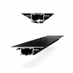 55-31-300 Gardina Черный муар, бегунки+заглушки в комплекте, 3000*50*14 мм