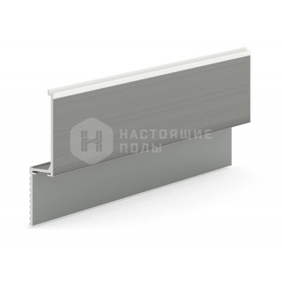 Теневая рейка Laconistiq 24-32-100 micro 1М Белый муар, 1000*93*15.7 мм