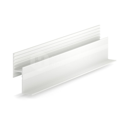 Теневая рейка Laconistiq 25-32-300 Multilevel Classic Белый муар, 3000*46,3*27.7 мм