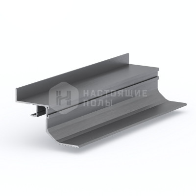 Теневая рейка Laconistiq 26-13-300 Multilevel Landy Max Серебристый анодированный, 3000*87*55.7 мм