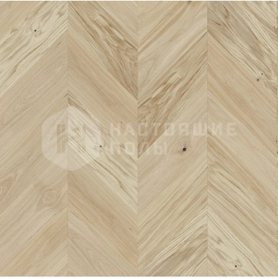 Паркет Французская елочка Barlinek Chevron Дуб Bianco брашированный матовый лак, 725*130*14 мм Паркет Французская елочка Barlinek Chevron Дуб Bianco брашированный матовый лак, 725*130*14 мм