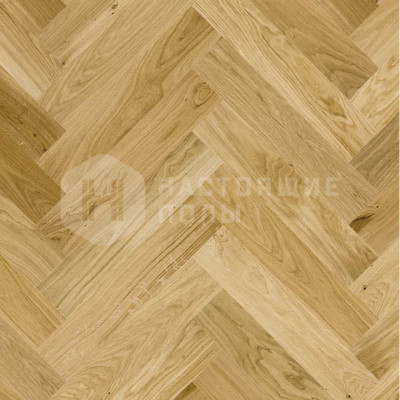 Паркет Елочка Barlinek Pure Classico line Дуб Freshy брашированный матовый лак, 725*130*14 мм