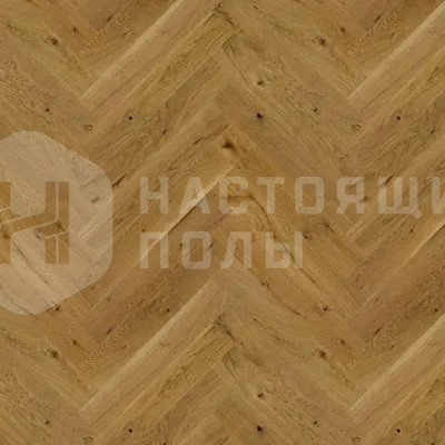 Паркет Елочка Barlinek Pure Classico line Дуб Shetland брашированный матовый лак, 660*110*14 мм