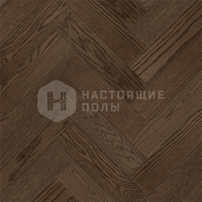 Кварцевый SPC паркет Quartz Parquet Штучный паркет 44-1258-03 Дуб Трюфельный, 400*100*5 мм