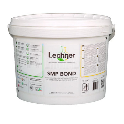 Однокомпонентный эластичный паркетный клей Lechner SMP Bond (15 кг)