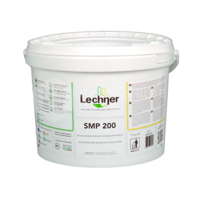 Однокомпонентный твердо-эластичный паркетный клей Lechner SMP Bond 200 (15 кг)