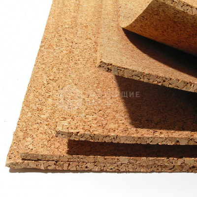 Пробковая подложка листовая LoveCork, 960*650*6 мм