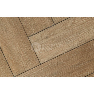 SPC плитка замковая елочка CM Floor Parkett 38 Дуб Делано, 610*122*5.5 мм