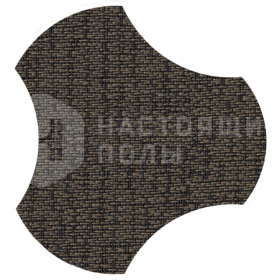 ПВХ плитка плетеная клеевая Dickson Allure ALLU J540 Orkney Taupe Gamma, 500*466.5*4 мм