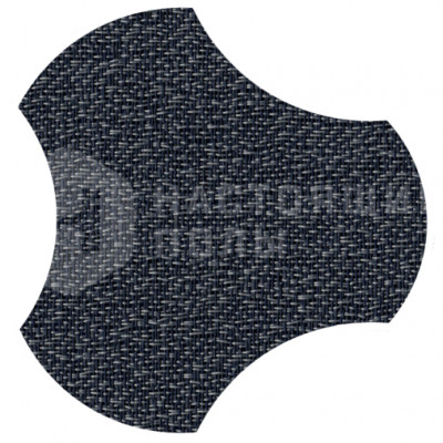 ПВХ плитка плетеная клеевая Dickson Elegance ELEG J533 Islay Blue Gamma, 500*466.5*4 мм