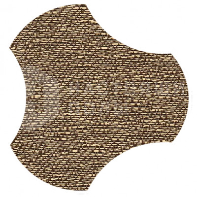 ПВХ плитка плетеная клеевая Dickson Elegance ELEG J562 Malt Gamma, 500*466.5*4 мм