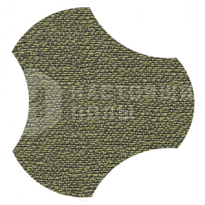 ПВХ плитка плетеная клеевая Dickson Elegance ELEG J563 Thyme Gamma, 500*466.5*4 мм
