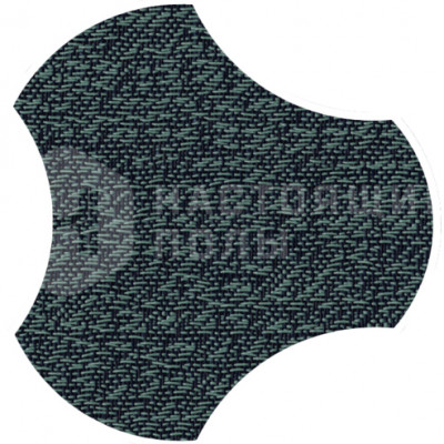 ПВХ плитка плетеная клеевая Dickson Mirage MIRA J548 Dusty Green Gamma, 500*466.5*4 мм ПВХ плитка плетеная клеевая Dickson Mirage MIRA J548 Dusty Green Gamma, 500*466.5*4 мм