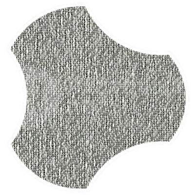 ПВХ плитка плетеная клеевая Dickson Mirage MIRA J557 Moon Gamma, 500*466.5*4 мм