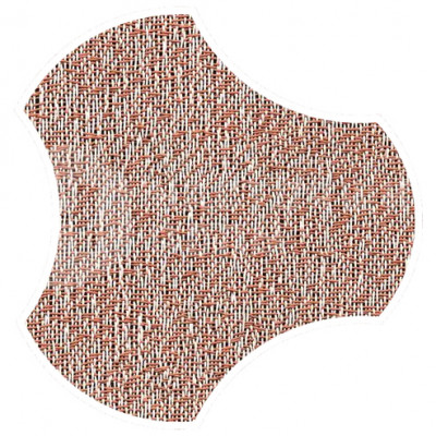 ПВХ плитка плетеная клеевая Dickson Mirage MIRA J561 Serandite Gamma, 500*466.5*4 мм