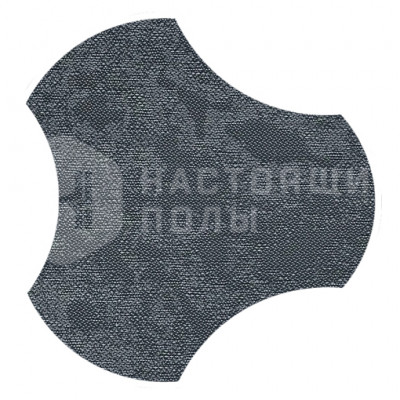 ПВХ плитка плетеная клеевая Dickson Boreal BORE J572 Thunder Gamma, 500*466.5*4 мм