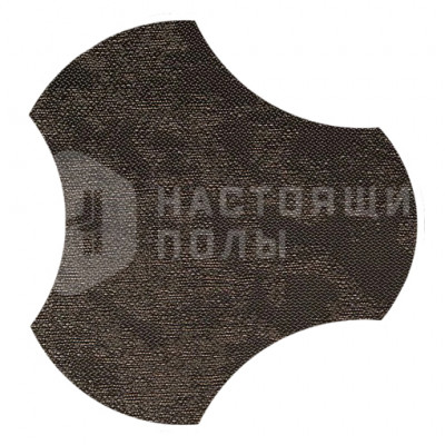 ПВХ плитка плетеная клеевая Dickson Boreal BORE J581 Bronze Gamma, 500*466.5*4 мм