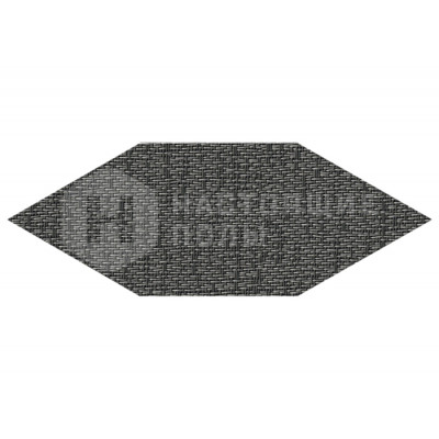 ПВХ плитка плетеная клеевая Dickson Allure ALLU J514 Iridium Silver Prism, 917*333*4 мм