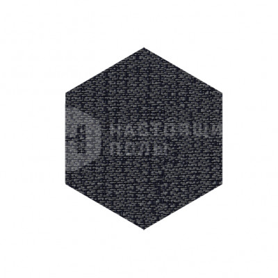 ПВХ плитка плетеная клеевая Dickson Allure ALLU J515 Zaffre Blue Hexagon, 500*433*4 мм