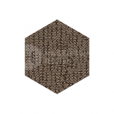 ПВХ плитка плетеная клеевая Dickson Allure ALLU J516 Ceramic Grey Hexagon, 500*433*4 мм
