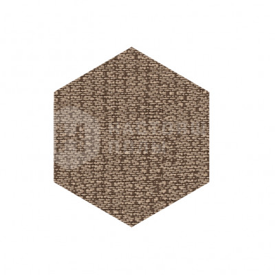 ПВХ плитка плетеная клеевая Dickson Allure ALLU J518 Cumberland Beige Hexagon, 500*433*4 мм