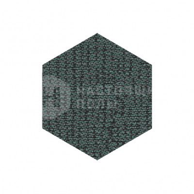 ПВХ плитка плетеная клеевая Dickson Allure ALLU J539 Celadon Green Hexagon, 500*433*4 мм