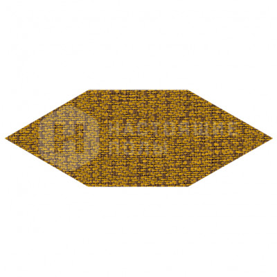 ПВХ плитка плетеная клеевая Dickson Allure ALLU J541 Yellow Taupe Prism, 917*333*4 мм