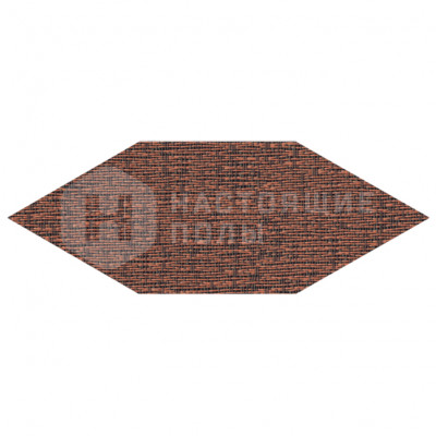 ПВХ плитка плетеная клеевая Dickson Allure ALLU J584 Caldera Rose Prism, 917*333*4 мм