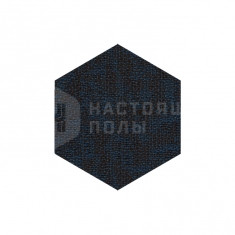 ECUM J519 Bowland Blue Hexagon, 500*433*4 мм