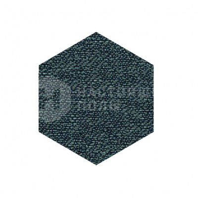 ПВХ плитка плетеная клеевая Dickson Elegance ELEG J551 Almond Green Hexagon, 500*433*4 мм