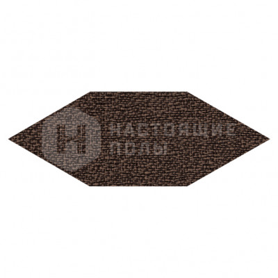 ПВХ плитка плетеная клеевая Dickson Elegance ELEG J553 Pearl Brown Prism, 917*333*4 мм