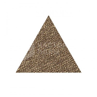 ПВХ плитка плетеная клеевая Dickson Elegance ELEG J562 Malt Triangle XL, 666*666*4 мм