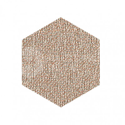 ПВХ плитка плетеная клеевая Dickson Elegance ELEG J566 Bloom Hexagon, 500*433*4 мм