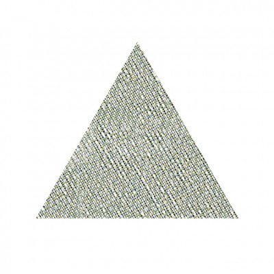 ПВХ плитка плетеная клеевая Dickson Elegance ELEG J568 Celadon Triangle XL, 666*666*4 мм