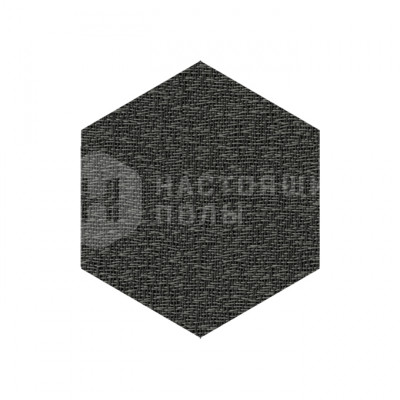 ПВХ плитка плетеная клеевая Dickson Mirage MIRA J523 Silicon Silver Hexagon, 500*433*4 мм