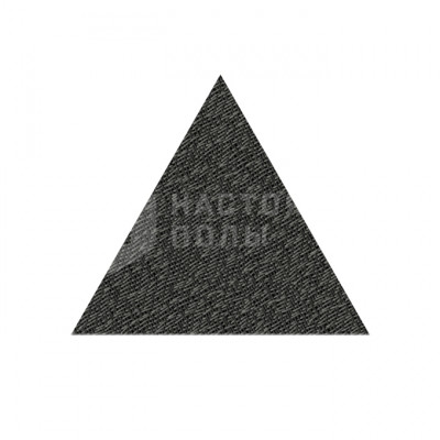 ПВХ плитка плетеная клеевая Dickson Mirage MIRA J523 Silicon Silver Triangle, 333*333*4 мм